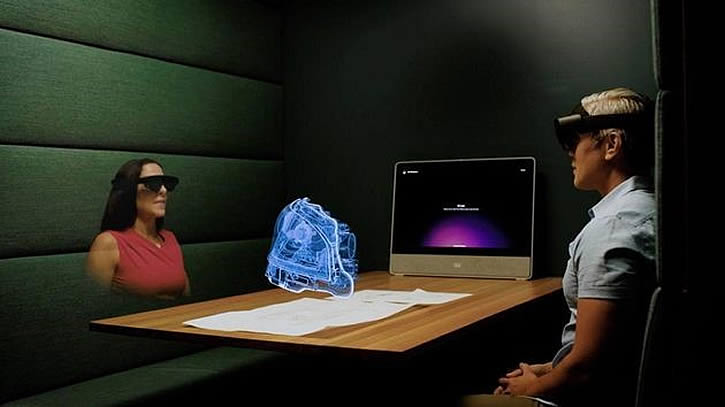 Cisco Webex hologramme en réunion à distance